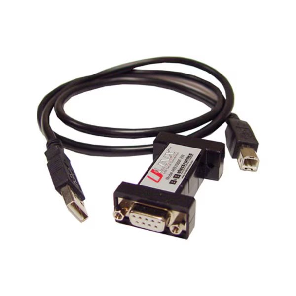 Usb To Serial 1Pt 485, 2W Db9F - Locked Serial #, Advantech, Mfr#: BB-485USB9F-2W-LS